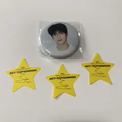 ACT: TOMORROW 落下物　サイン入り　星　カプセルトイ　スビン