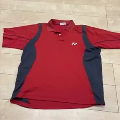 YONEX ポロシャツ レッド　Oサイズ
