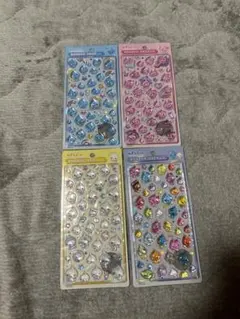 しずくちゃん ボンボンドロップシール 大 4種セット