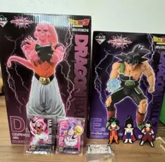 色々セット！！ドラゴンボール一番くじ D賞魔人ブウ&E賞バーダック