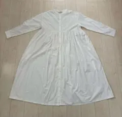 新品　coca バトンワンピース　ホワイト　ワンサイズ