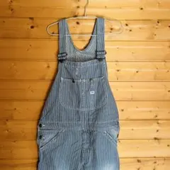 Lee ストライプ デニムオーバーオール