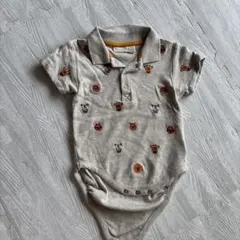 JoJo Maman Bebe アニマル刺繍 ロンパース 6-12mのサムネイル