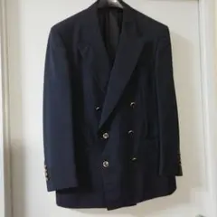 ★DUNHILLネイビー ダブルブレスト ジャケット 春,秋★のサムネイル