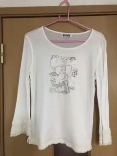 PICONE ロングTシャツ　ホワイト　サイズ40