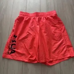 Under Armour オレンジ ハーフパンツ XL