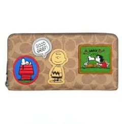 コーチ 長財布【COACH X PEANUTS コラボ】 スヌーピー