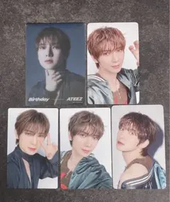 ATEEZ ヨサンBirthday HMV ラキロト セット5種