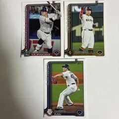 topps 村上宗隆　岡本和真　今井達也