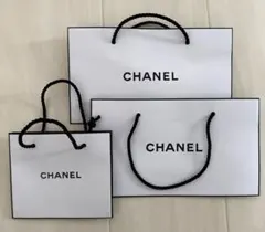 CHANEL ショップ袋3点セット　ショッパー