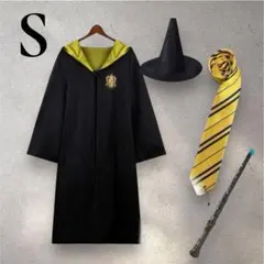 ハリーポッター　４点セット　仮装　コスプレ　Sサイズ　ハッフルパフ寮