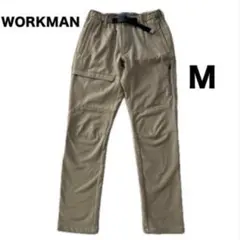 ワークマン FieldCore ウォームクライミングパンツ 裏起毛M ベージュ