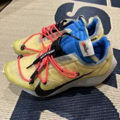 ナイキ×off-white ヴェイパーストリートイエロー　27センチ