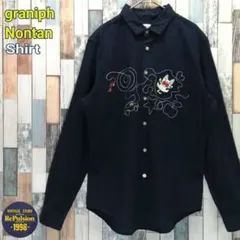 L グラニフ 浅野いにお おやすみプンプン 再会 ルーズフィットTシャツ