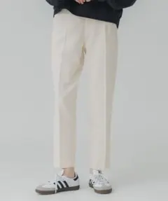 coca / 裏起毛ハイウエスト美脚テーパードパンツ