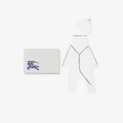 バーバリー　ロンパース　スタイ　帽子　セット