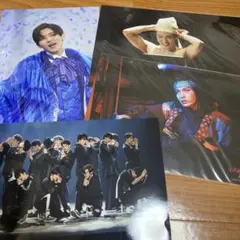 SnowMan 目黒蓮 ステージフォト4枚セット 滝沢歌舞伎