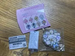 シナモロール　ボンボンドロップミニチュアチャーム　カスタムアクリルチャーム