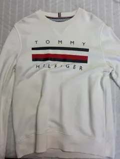 TOMMY HILFIGER クルーネック スウェット ホワイト Sのサムネイル