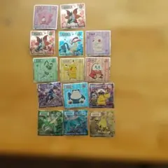 ポケモン シール ステッカー まとめ売り 14枚セットのサムネイル