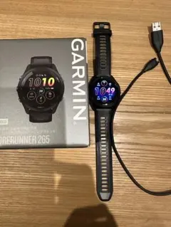 GARMIN FORERUNNER 265 本体 充電ケーブル付き