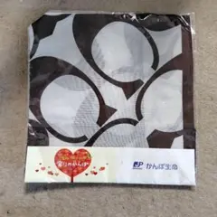 COACH オリジナルハンカチ ブラウン 　未使用
