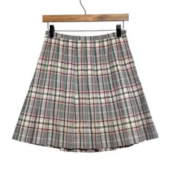 イーストボーイ　チェック プリーツミニスカート　グレー　11 / L