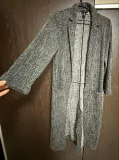 H&Mグレー ロングコートXS サイズ