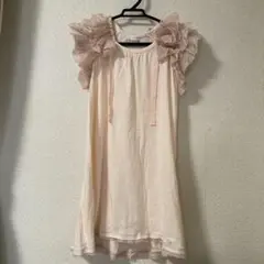 JILL STUART フリルノースリーブワンピース 140のサムネイル