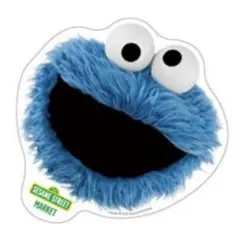 セサミストリートマーケット　シークレットビッグステッカー　クッキーモンスター