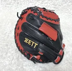 ZETT 矢野燿大モデル 旧ラベル ゼット キャッチャーミット 軟式
