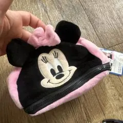 新品 タグ付 ミニーマウス リバーシブル ポケットティッシュカバー
