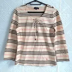 ✨BURBERRY　LONDON✨レディース長袖ブラウス　 MJU110