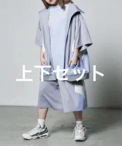 whinny もっっとカリスマニート（上下セット）グレー