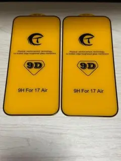 強化ガラス　iPhone17 AIR 　フィルム　最新機種　おすすめ　2枚セッ