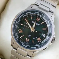◆限定◆美品 CITIZEN XC クロスシー メンズモデル 電波時計