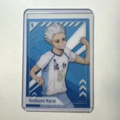 星海光来 ハイキュー クリアカード 10周年記念展描き下ろし