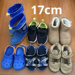 男の子 スニーカー サンダル アンパンマン長靴 まとめ売り 17cm