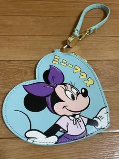 ★週末価格★ミニーマウス ダイカット パスケース パスポーチ