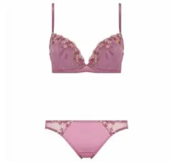 AMOSTYLE by Triumph E75 プラム ブラジャー ショーツ