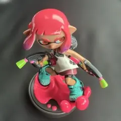 amiibo スプラトゥーン ガール ネオンピンク 開封品　美品