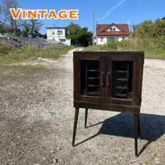 HIKARI家具 キャビネット レコードラック サイドボード アンティーク