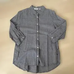niko and... チェック柄七分袖シャツサイズ2 Mサイズ