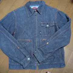 YEN JEANS 円ジーンズ　貴重！　背中にハングルで「円ジーンズ」のサムネイル