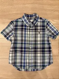 Ralph Lauren チェック柄シャツ 24M（90cm）