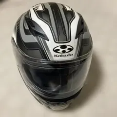 美品 KAZAMI システムヘルメット ピンロック 新品内装セット付き