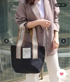 【値下げ】theater products トートバッグM黒