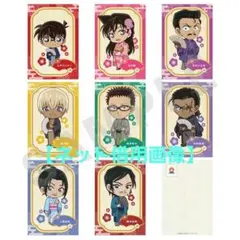 名探偵コナン　３枚【未開封】トレーディングミニキャラポストカード
