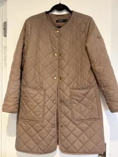 LAUREN RALPH LAUREN キルティングロングコート SP ベージュ