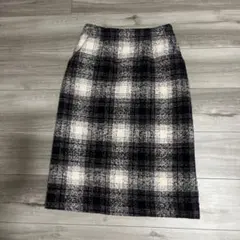 チェック柄タイトスカートのサムネイル